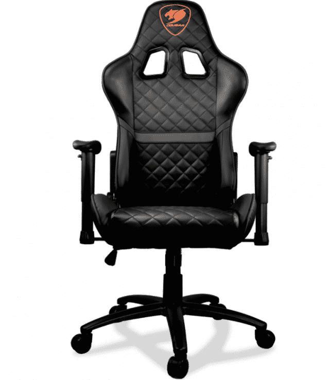 Cougar Silla Gamer Armor One, hasta 120Kg, Negro/Naranja