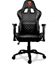 Cougar Silla Gamer Armor One, hasta 120Kg, Negro/Naranja