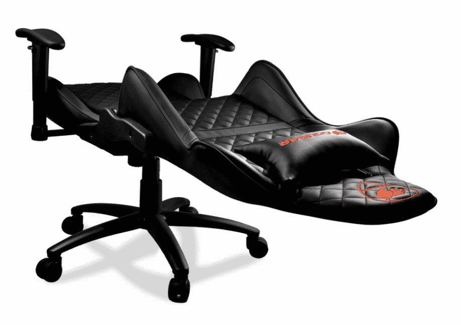 Cougar Silla Gamer Armor One, hasta 120Kg, Negro/Naranja