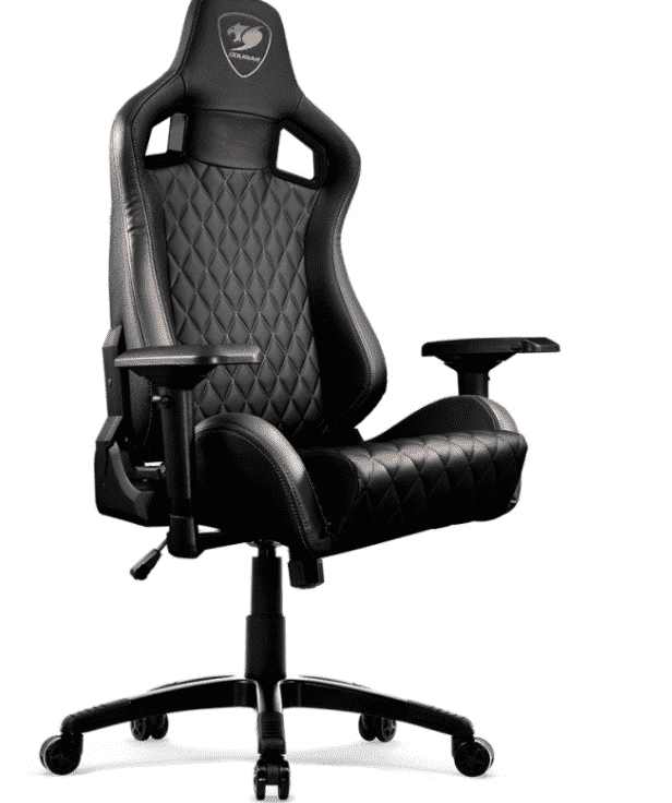 Cougar Silla Gamer Armor S, hasta 120Kg, Negro