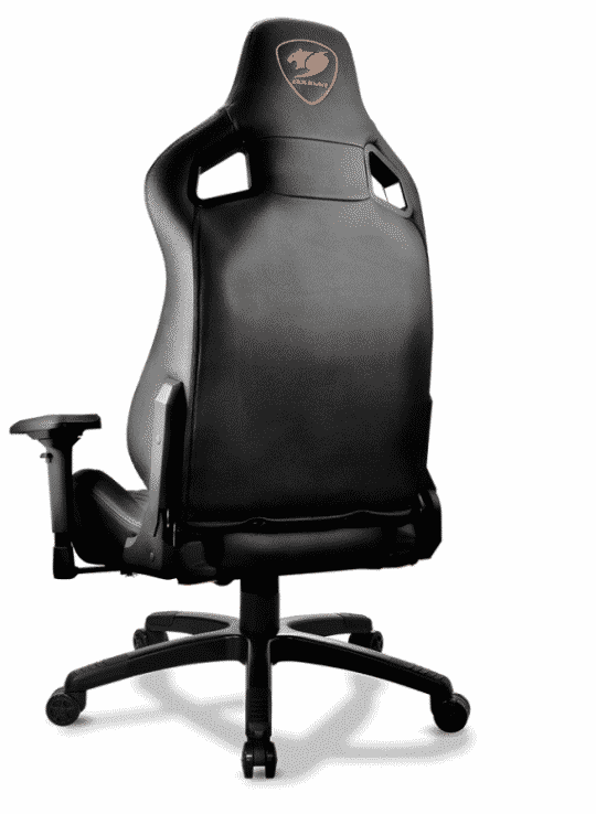 Cougar Silla Gamer Armor S, hasta 120Kg, Negro