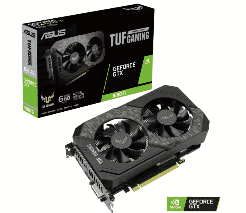 Tarjeta de Video ASUS TUF Gaming NVIDIA GeForce GTX 1660 Ti EVO OC, 6GB 192-bit GDDR6