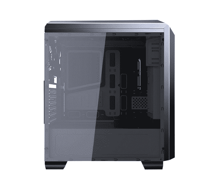 Gabinete Yeyian Blade 2101 con Ventana LED Rojo, Midi-Tower, ATX/Micro-ATX, USB 2.0/3.1, sin Fuente, Negro