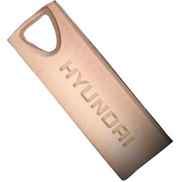 Memoria USB HYUNDAI U2BK/32GARG - Oro Rosa, 32 GB, USB 2.0, 10 MB/s, 3 MB/s