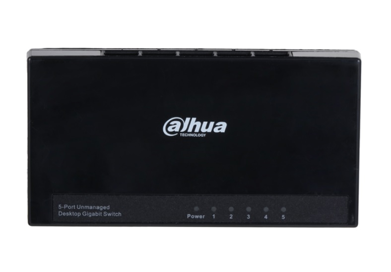 Switch para Escritorio 5 Puertos Dahua Technology DH-PFS3005-5GT-L - Negro