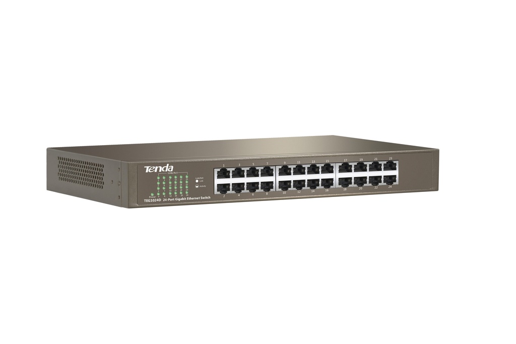 Switch GIGABIT TENDA TEG1024D 24 Puertos -