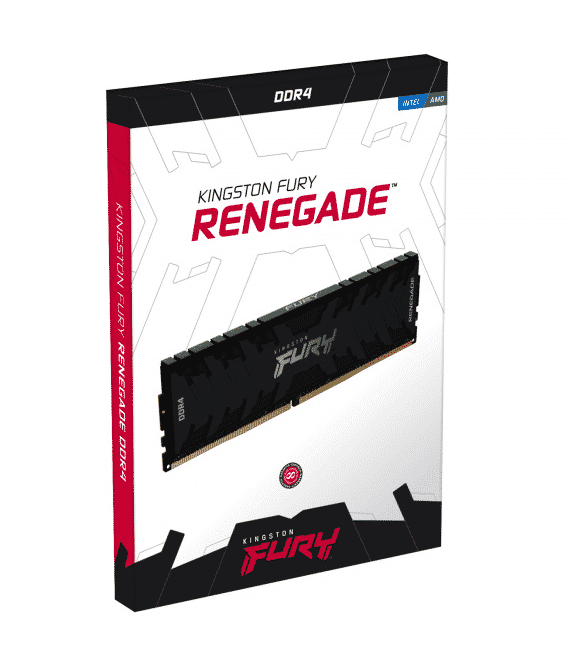 Memoria RAM Kingston Fury Renegade Black DDR4 3600mhz 8GB KF436C16RB/8