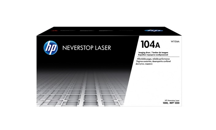 Tambor HP 104A - Negro, Laser, Caja