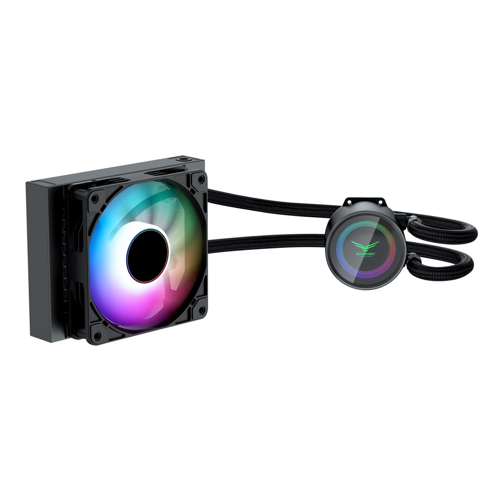 Sistema de Enfriamiento Liquido Naceb Technology GLACIAR 120 - Negro, Enfriador, 31 dBa, 80-1800RPM