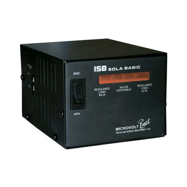 Regulador                                                                                                                                                                                                                                                                                                                                                                                                                                                                                                                                                                                                                                                                                                                                                                                                                                                                                                                                          Sola Basic Dn-21-202 Inet 2000va/1800w/4 Cont/metal/h. Micro