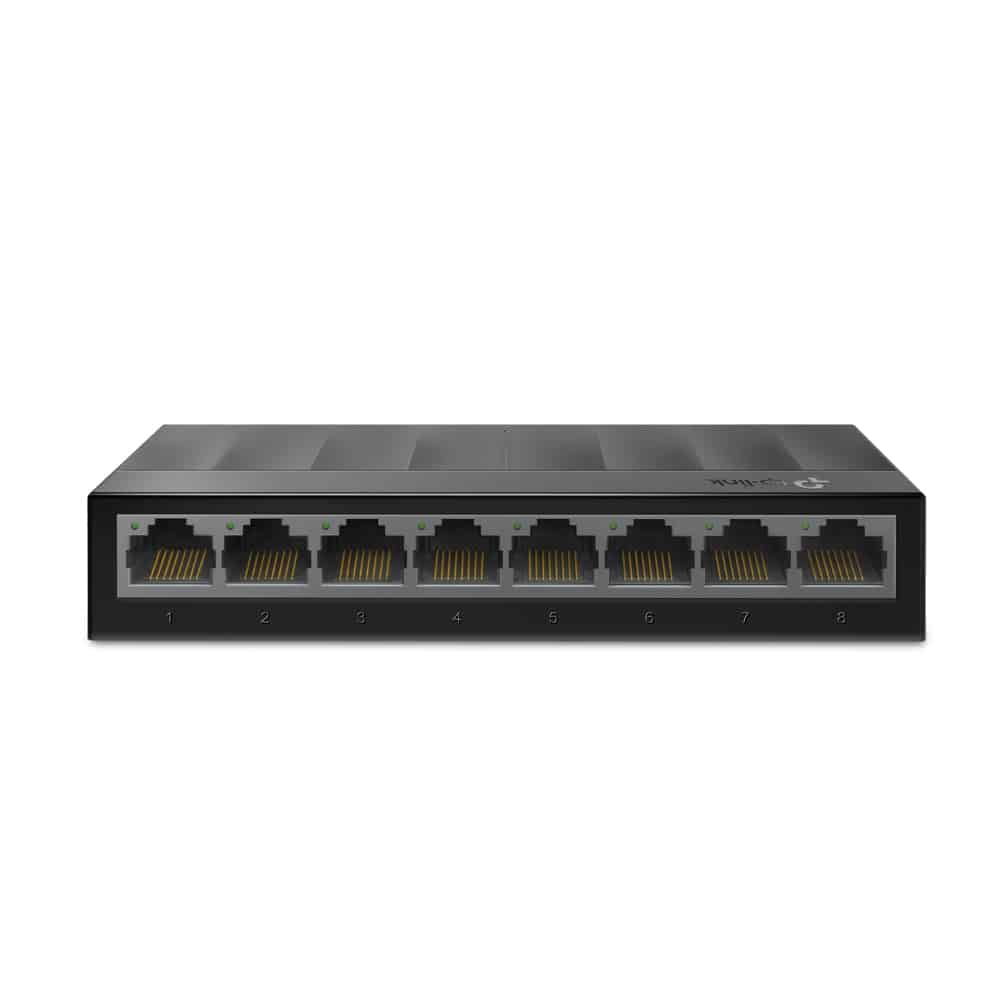 Switch                                                                                                                                                                   No Administrable 8 Puertos Tp-link Ls1008g &#8211; Negro, 3.9 W