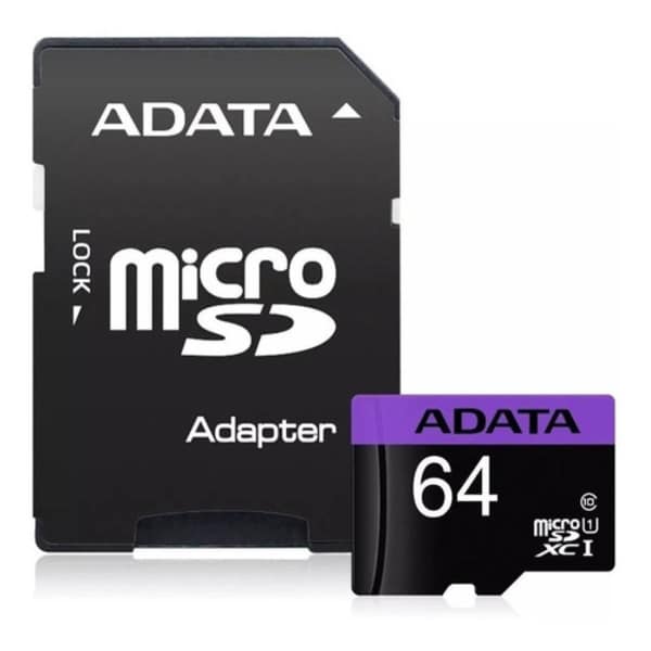 Memoria Micro Sdxc ADATA 64gb Uhs-i U1 C/adapt (ausdx64guicl10-ra1) Pue