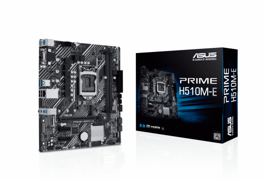 Tarjeta         Madre ASUS Micro-atx Prime H510m-e, S-1200, Intel H510, Hdmi, 64gb DDR4 Para Intel