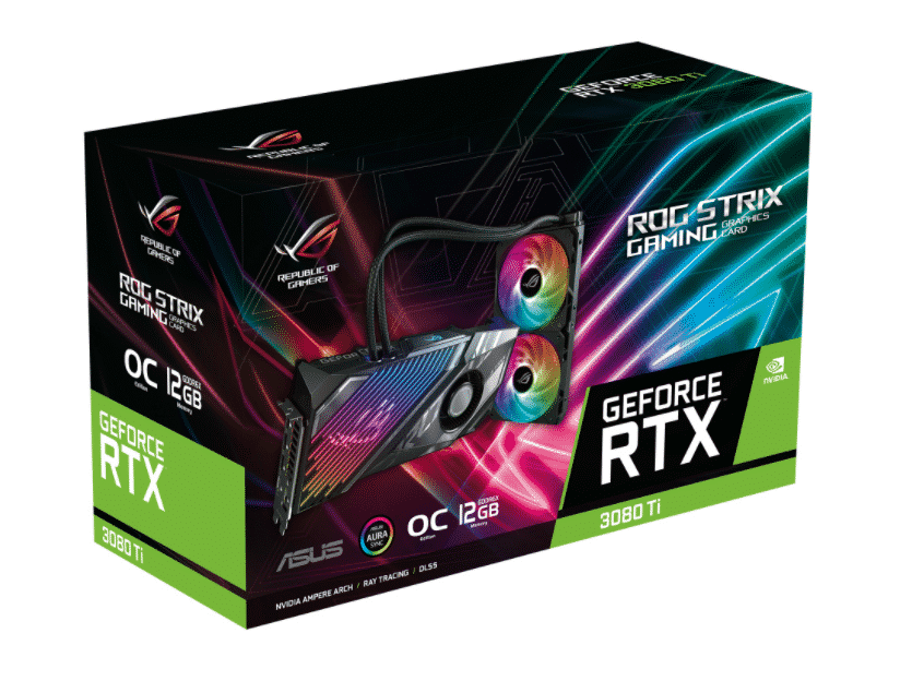Tarjeta de Video ASUS NVIDIA ROG Strix LC GeForce RTX 3080 Ti OC, 12GB 384-bit GDDR6X con watercooling