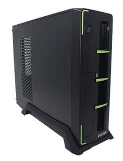 Gabinete                                                                                                                                                                                                                                     Evotec Aruba Slim - M-atx, Negro, 600 W