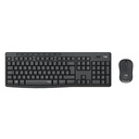 Kit                                                                                                                                                                                                                         Teclado Y Mouse Logitech Mk295 - Negro