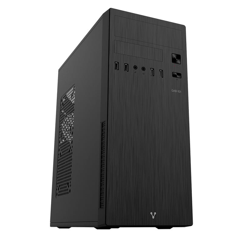 Gabinete  By Vorago Gab-101k 500w Atx Micro Atx Mini Itx 4xusb Negro