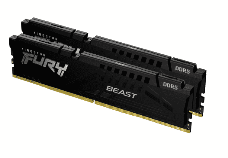MEMORIA DDR5 KINGSTON FURY BEAST 32GB 4800MHZ (KIT2)(KF548C38BBK2-32)