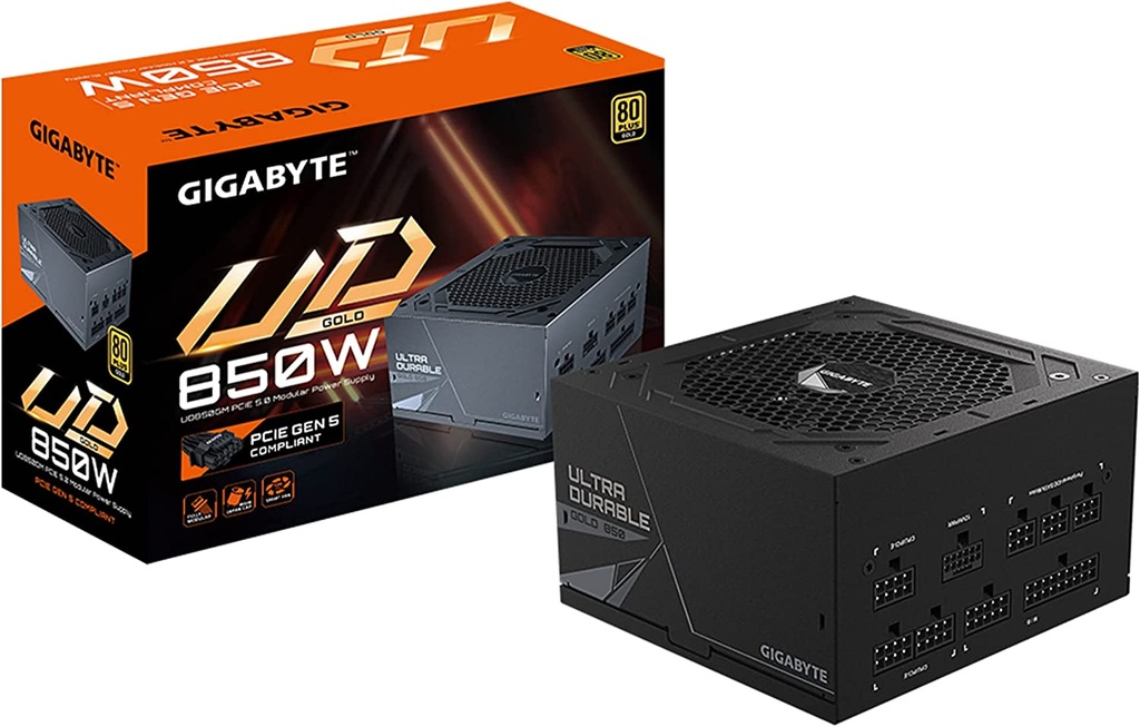 Fuente De Poder Gigabyte (gp-ud850gm Pg5) 850w, Modular, Ultra Durable 80 Plus Gold