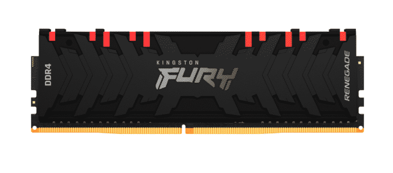 Memoria RAM Kingston FURY Renegade Black 32gb  RGB DDR4, 3600MHz CL18, XMP