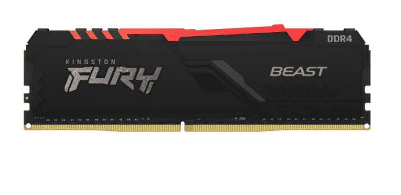 MEMORIA DDR4 KINGSTON FURY BEAST RGB 32GB 3200MHZ DIMM(KF432C16BBA/32)