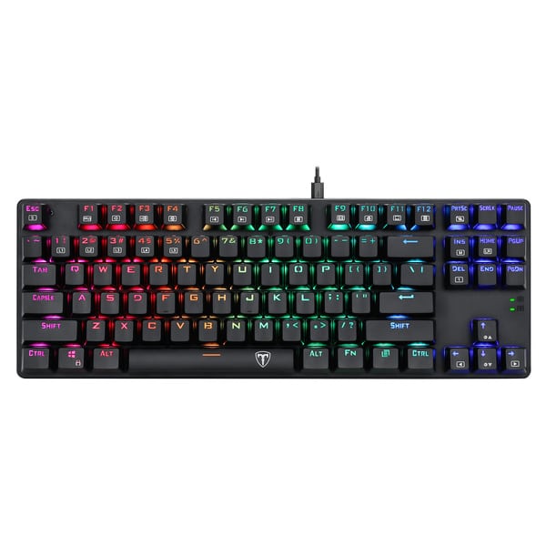 Teclado  Mecánico T-dagger Bora T-tgk315-rd  Para Juegos Con Switch Azul Y Led-rgb