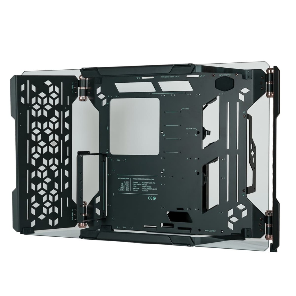 Gabinete  Cooler Master Open Frame Master Frame Mcf-mf700-kgnn-s00 Negr