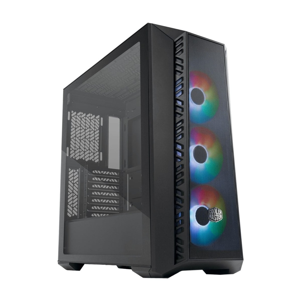 Gabinete                                                                                                                                                                                                                                                                                                                                                                                             Cooler Master Mid Tower Mb520-kgnn-s00 Master Box 520 Argb