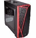 Gabinete Corsair Carbide Spec-04 con Ventana Midi-Tower ATX/Micro-ATX/Mini-ITX USB 2.0/3.0
