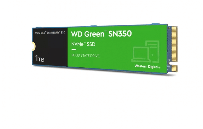 UNIDAD SSD M.2 WD SN350 1TB WDS100T3G0C GREEN PCIE NVME