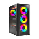 Gabinete                                                                                                                                                                                                                         Gamer Mini Torre Atx Dragonfly Crystal Gm745 Azender Series -