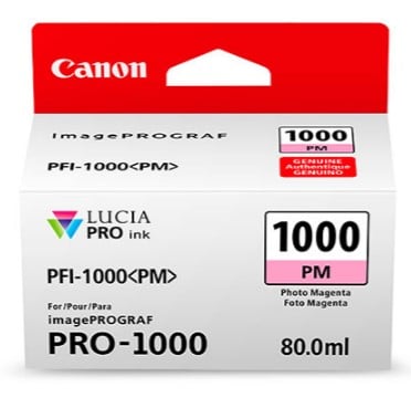 Tanque                                                                                                                                                                                                                                                                          Canon Pfi-1000 Pm - Magenta