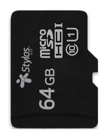 Memoria                                                                                                                                                                                            Micro Sd 64gb S/a Stylos. Stmsds4b -