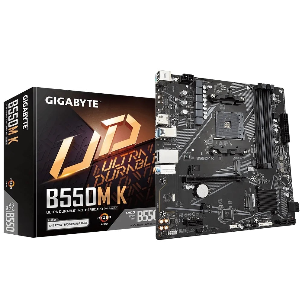 Mb                                                                                                                                                                                                           Gigabyte B550m K -