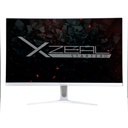 Monitor                                                                                                                                                                                              Gamer 23.8 Pulgadas Curvo Blanco Xzeal Starter. Xspmg05w -