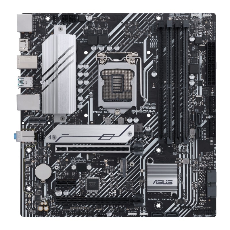 Motherboard                                                                                                                                                                                                                Asus B560m-a - Intel, Lga 1200, Matx