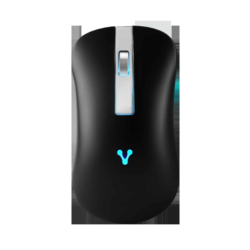Mouse                                                                                                                                                                                  Vorago Mo-305-slim-bk Slim Led Rgb Inalambrico Recargable Negro -