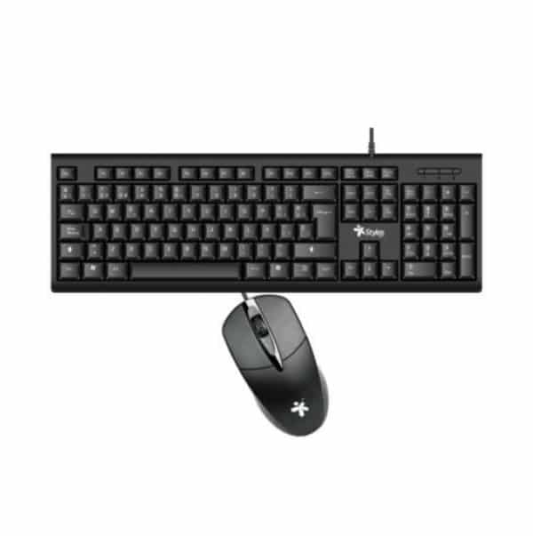 Kit                    Stylos Mouse Y Teclado Alambrico 105/3 Teclas EspaÑol (stpktm4b)
