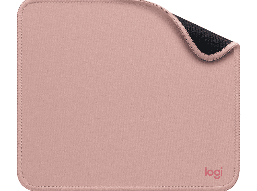 Mouse  Pad Logitech Resistente A Salpicaduras 20x23cm Rose (956-000037)