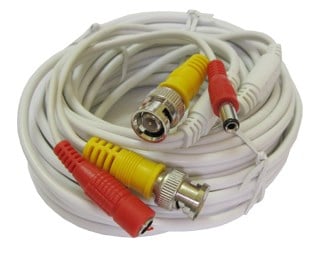 Cable                                                                                                                                                                                                                                                                                                                                                                                                                                      Siames Marca Provision (pr-ca20) - Incluye Conectores De Video Y Energía Para Dvr/camara (bnc), 20 Mts De Largo