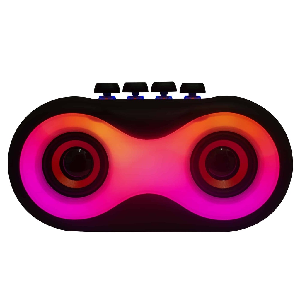 Bocina                                                                                                                                                                                                                                                                        Led Rgb Owty Con Teclas Mecánicas Pc-113218 -