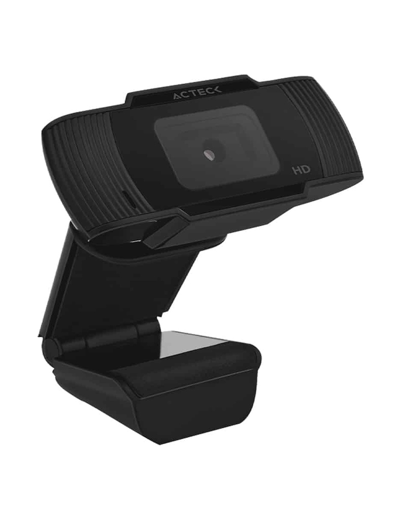 Webcam                                                                                                                                                                                                                                                                  Acteck Usb 2.0-jack 3.5 Mm Windows-mac Os-linux Hd 720p Gc154 Micrófono Externo Negra Haptos Cw210 -