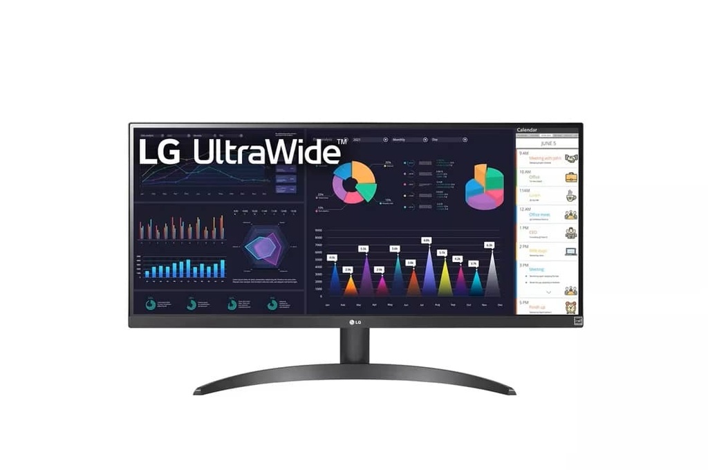 Monitor                                                                                                                                                                  Lg 29wq500-b - 29 Pulgadas, 250 Cd / M², 2560 X 1080 Pixeles, 5 Ms, Negro