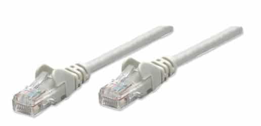 319768                                                                                                                                                   Cable De Red - Cat5e, Utp Rj45 Macho / Rj45 Macho, 3.0 M, Color Gris, Contactos Con Baño De Oro Para Una Mejor Conexión.
