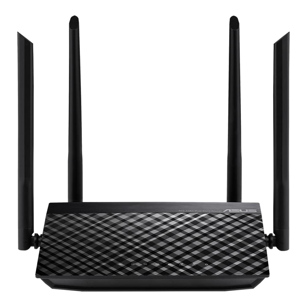 Router                                                                                                                                                    Asus Rt-ac1200_v2 - 300 + 867 Mbps, Antena  Externa X 4, Transmitir / Recibir Tecnología Mimo 2, 4 Ghz 2 × 2, 5 Ghz 2 × 2
