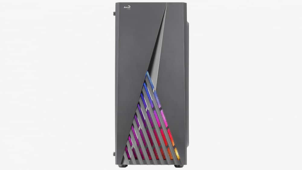 Gabinete        Aerocool Delta G V2 Con Ventana - Negro, Atx/micro-atx/mini-itx, 4 Ventiladores Instalados