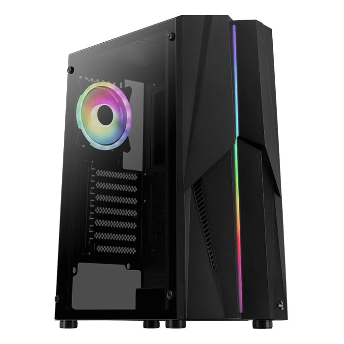 Gabinete      Aerocool Mecha Argb Con Ventana - Cristal Templado RGB