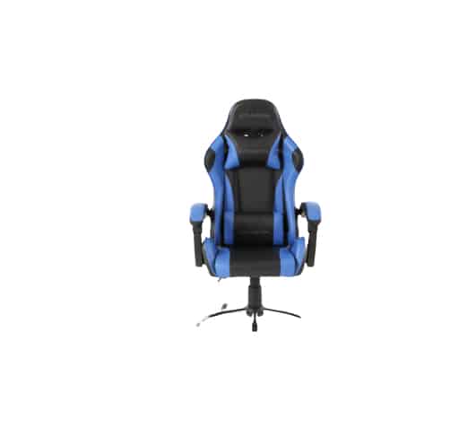 Silla                                                                                                              Gamer Ergonómica Modelo Falkor Color Negro Azul Ne-461a -