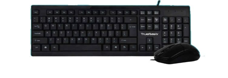Kit                                                                                                                                                                                                              Teclado Estándar Y Mouse Acteck Ac-928984 - Estándar, 105 Teclas, Negro