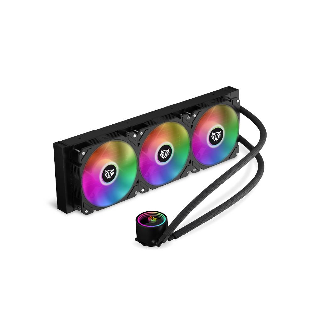 Enfriamiento                                                                                     Liquido 360pro Hx30 3 Vent 120 Mm Argb, Intel Amd Negro Br-937344
